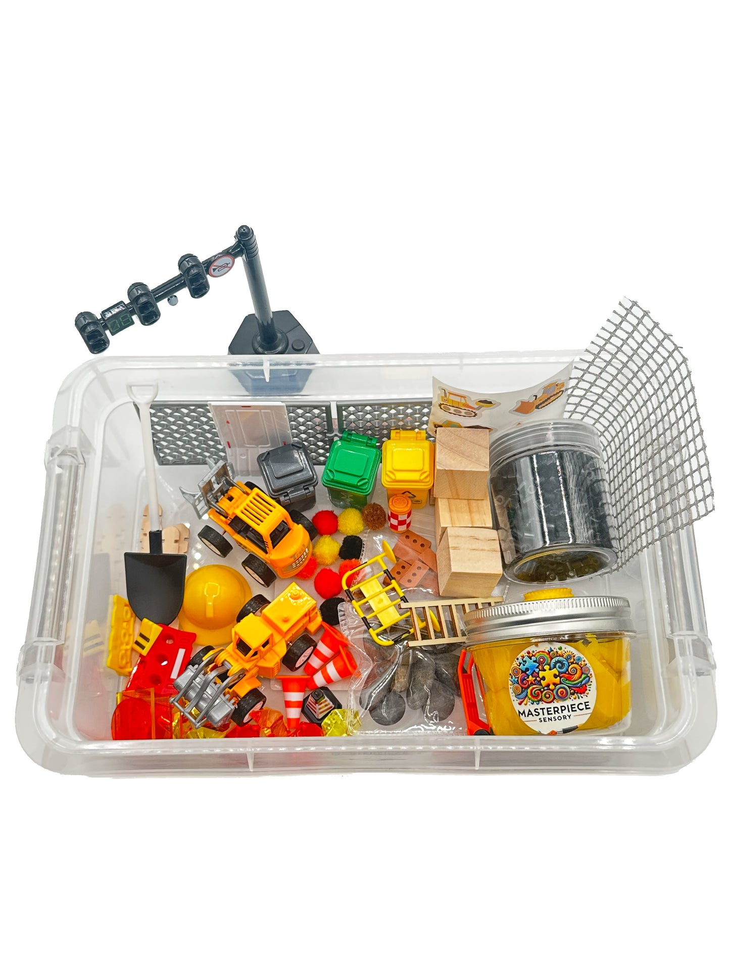 Construction Zone-Sensory Kit